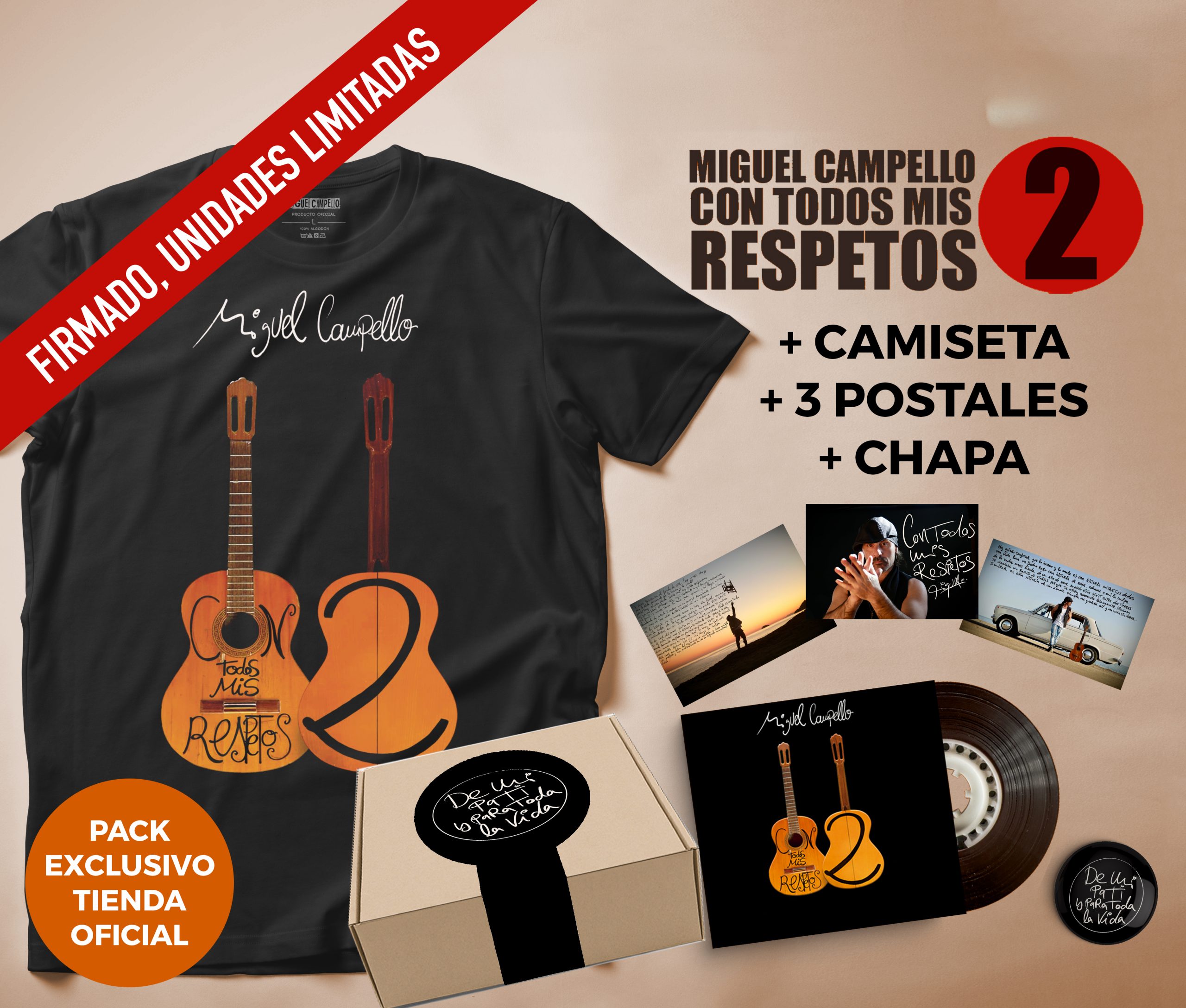 Pack "Con todos mis respetos 2"